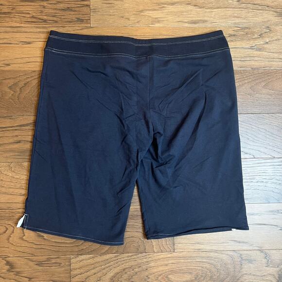 The Black Dog‎ Lounge Shorts Navy Blue Casual Comfy Drawstring Waist - Picture 2 of 7
